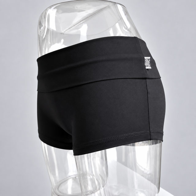 Shorts folded - black 2 Shorts folded - black - Image 2