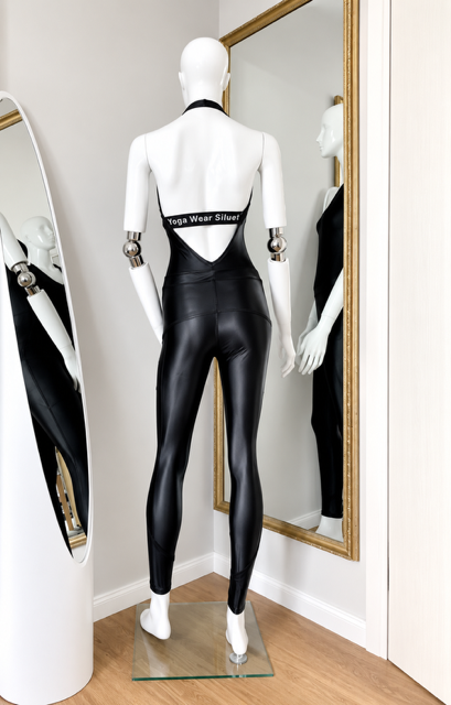 Jumpsuit #runsilrun - LUX black 2 Jumpsuit #runsilrun - LUX black - Image 2