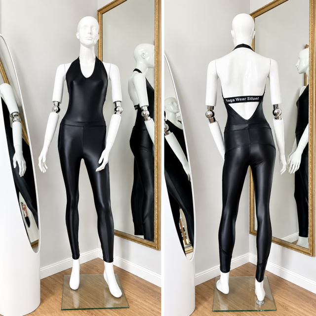 Jumpsuit #runsilrun - LUX black 3 Jumpsuit #runsilrun - LUX black - Image 3