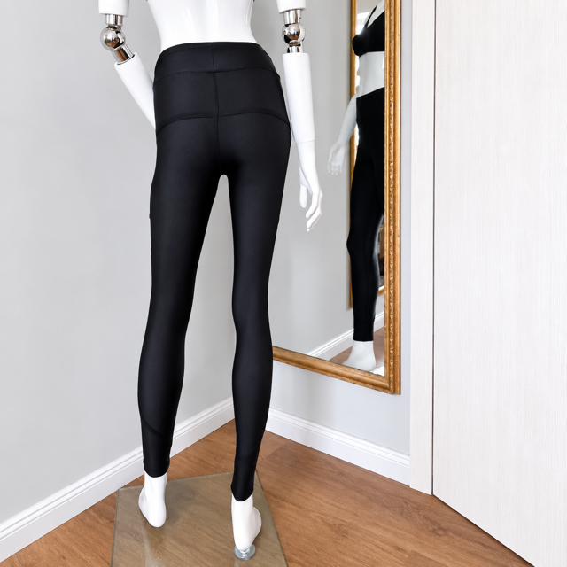 Leggings #runsilrun - black 3 Leggings #runsilrun - black - Image 3