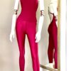 Jumpsuit Radka - SHANGAI red