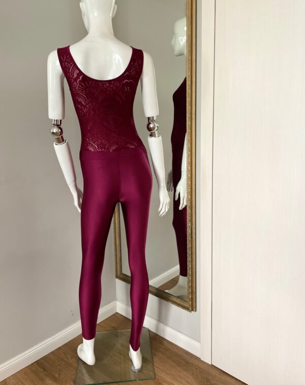 Jumpsuit lace back -BOLERO red - Image 2