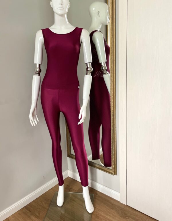 Jumpsuit lace back -BOLERO red