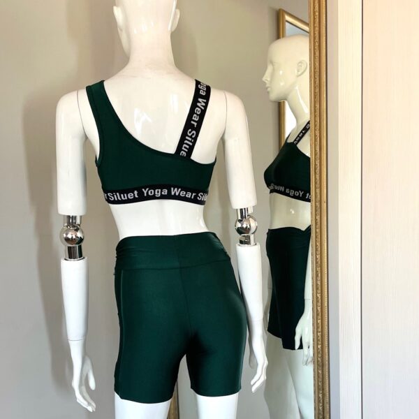 Šortky s nohavičkou  - zelená VERDE - Image 3