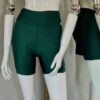 Longer shorts fitness - green VERDE