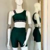 Longer shorts fitness - green VERDE - Image 2
