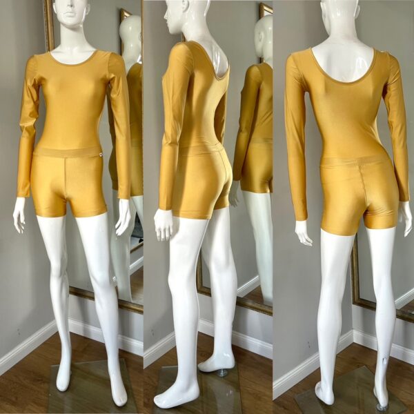 Leotard long sleeves - GOLDY - Image 4