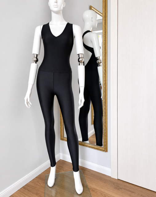 Jumpsuit AGNES - black 2 Jumpsuit AGNES - black - Image 2