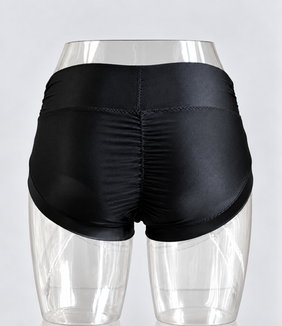 Shorts - black matte & gloss 4 Shorts - black matte & gloss - Image 4