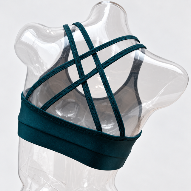 Bra 2 hangers - Emerald green 2 Bra 2 hangers - Emerald green - Image 2