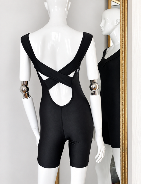 Leotard IVANA with briefs - black 2 Leotard IVANA with briefs - black - Image 2